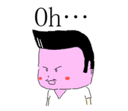 English Stickers Dad,Man,Alien,Girl sticker #1789744