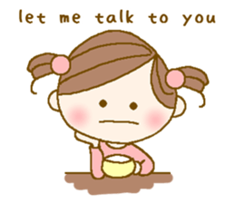 I'm glad I met you(Girl)English ver. sticker #1789773