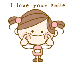 I'm glad I met you(Girl)English ver. sticker #1789775