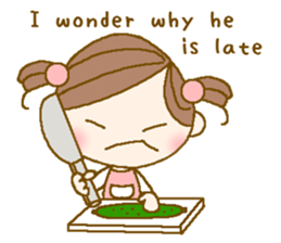 I'm glad I met you(Girl)English ver. sticker #1789784