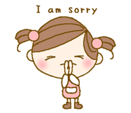 I'm glad I met you(Girl)English ver. sticker #1789798