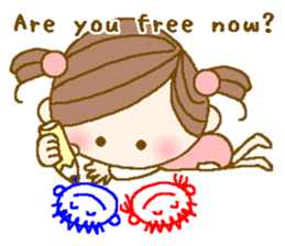 I'm glad I met you(Girl)English ver. sticker #1789799