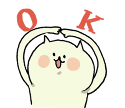 Mochi cat sticker #1790125