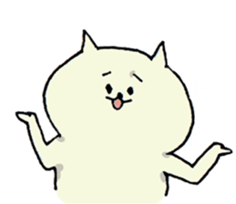 Mochi cat sticker #1790143