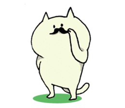 Mochi cat sticker #1790152