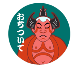 Kabuki " --  character 02 sticker #1790191