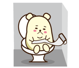 Daily life of the idle bear sticker #1790298