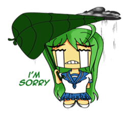 Ame-chan's rainy activities - (ENG) sticker #1790571