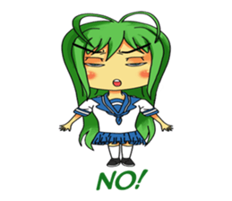 Ame-chan's rainy activities - (ENG) sticker #1790577