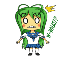 Ame-chan's rainy activities - (ENG) sticker #1790580