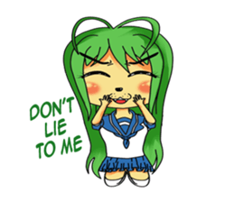 Ame-chan's rainy activities - (ENG) sticker #1790584