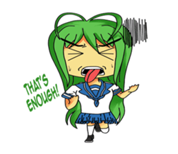 Ame-chan's rainy activities - (ENG) sticker #1790586