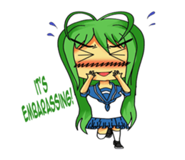 Ame-chan's rainy activities - (ENG) sticker #1790587