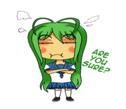 Ame-chan's rainy activities - (ENG) sticker #1790593