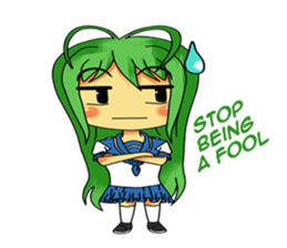 Ame-chan's rainy activities - (ENG) sticker #1790594