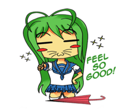 Ame-chan's rainy activities - (ENG) sticker #1790595