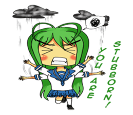 Ame-chan's rainy activities - (ENG) sticker #1790597