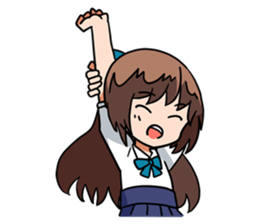 Cute sisters sticker #1791609