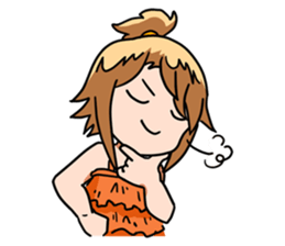 Cute sisters sticker #1791622