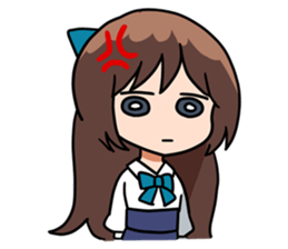 Cute sisters sticker #1791632