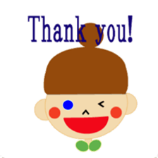 Girls who wore their hair in a bun sticker #1791912