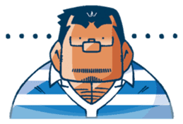 beard&glasses sticker #1792061