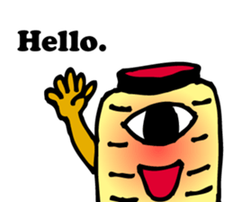 Japanese monster YOUKAI Single eye Ver. sticker #1792131