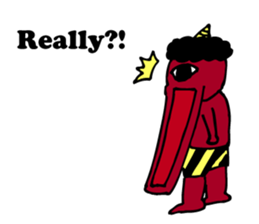 Japanese monster YOUKAI Single eye Ver. sticker #1792140