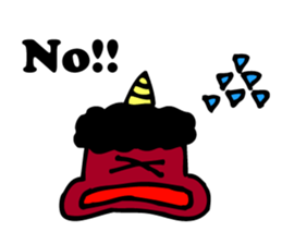 Japanese monster YOUKAI Single eye Ver. sticker #1792148