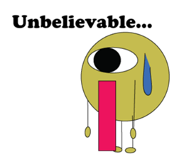 Japanese monster YOUKAI Single eye Ver. sticker #1792150