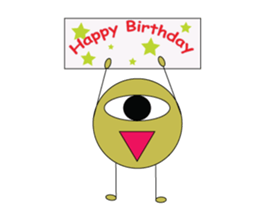 Japanese monster YOUKAI Single eye Ver. sticker #1792154