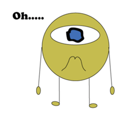 Japanese monster YOUKAI Single eye Ver. sticker #1792157