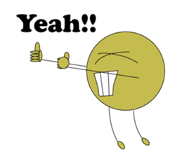 Japanese monster YOUKAI Single eye Ver. sticker #1792160