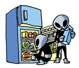 Alien brothers <infestation> sticker #1792255