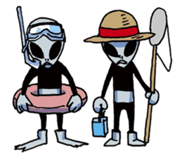 Alien brothers <infestation> sticker #1792256
