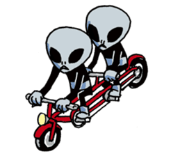 Alien brothers <infestation> sticker #1792257