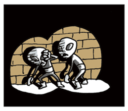 Alien brothers <infestation> sticker #1792269