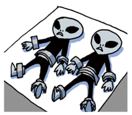 Alien brothers <infestation> sticker #1792270