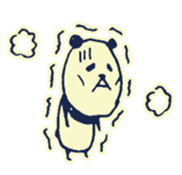 sickly panda sticker #1792841