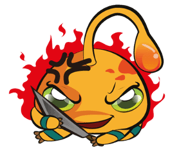 Fatty James & gang sticker #1793085