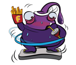 Fatty James & gang sticker #1793106