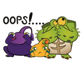 Fatty James & gang sticker #1793117