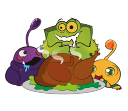 Fatty James & gang sticker #1793119