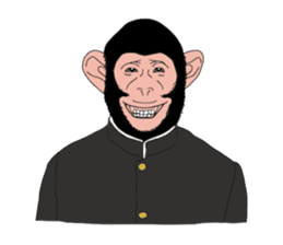 Students of monkeys. sticker #1793164
