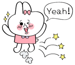 Magic wand and broom with Nina sticker #1793300