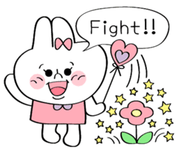 Magic wand and broom with Nina sticker #1793310