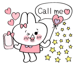 Magic wand and broom with Nina sticker #1793313