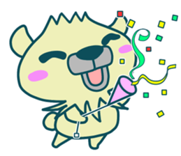 Small animals"Kuri and Hoco" sticker #1793323