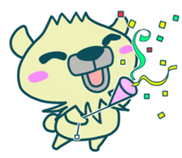 Small animals"Kuri and Hoco" sticker #1793323