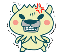 Small animals"Kuri and Hoco" sticker #1793324